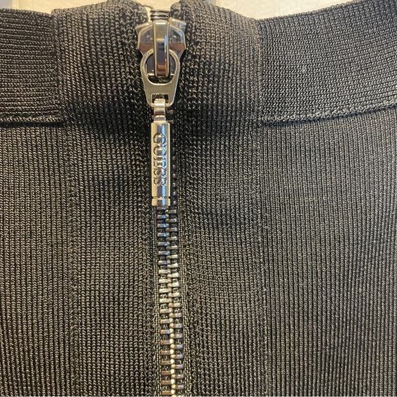 Guess St Mirage Criss Cross Cage Bandage Mini Dress - Size M - Picture 10 of 16